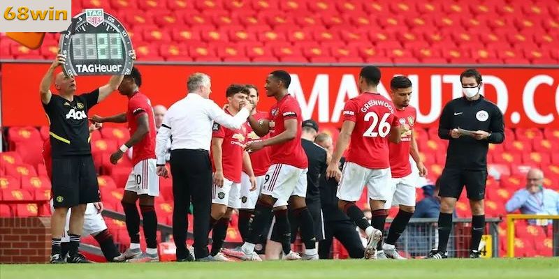 Chiến lược cược kèo thay người thắng đậm tại nhà cái 68Win
