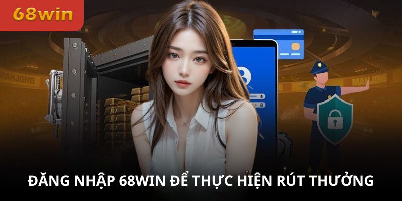 Đăng nhập 68Win để thực hiện rút thưởng
