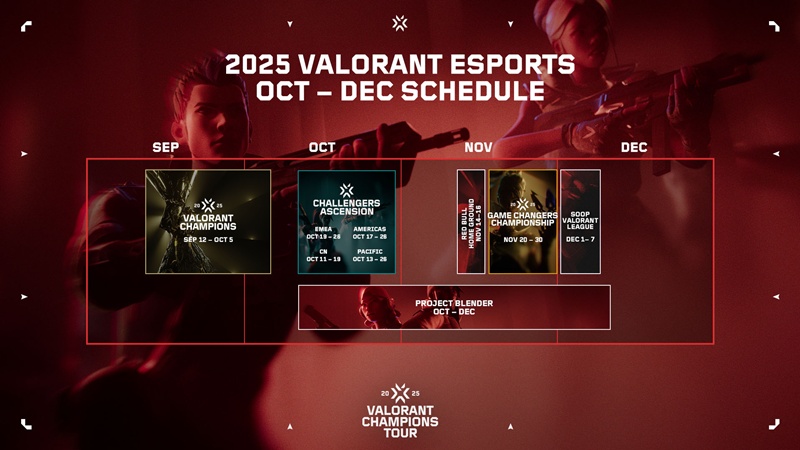 Valorant tournament schedule after Champions 2025 - Photo 1