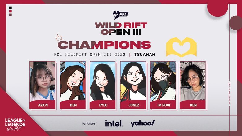 Roy Ladies won the Wild Rift Open III - Photo 2