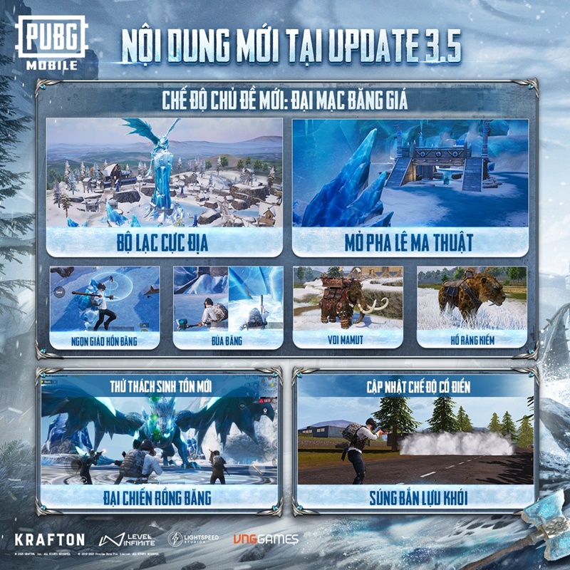 Let's conquer the frozen Mac at PUBG Mobile updated version 3.5 - Photo 2