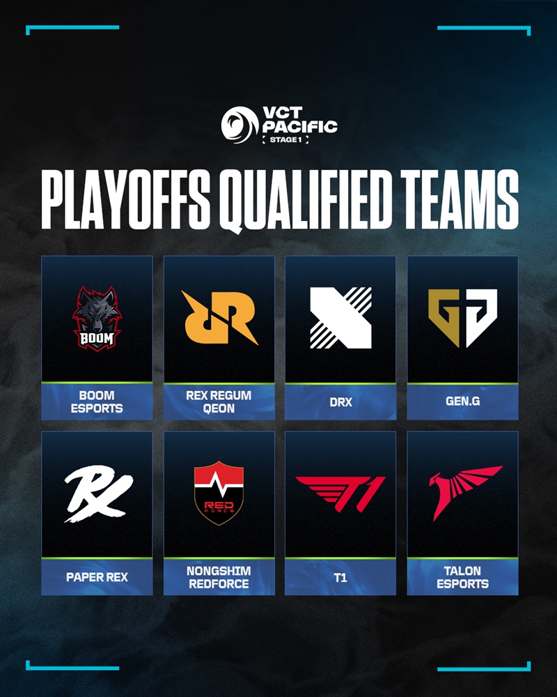 Play -off VCT Pacific Stage 1 2025 - Photo 3