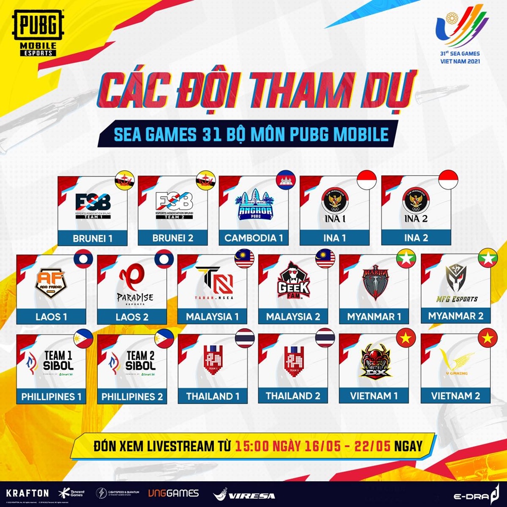 (SEA Games 31) PUBG Mobile - Photo 3