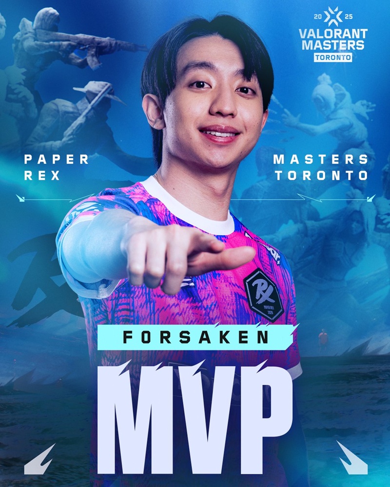 F0rsaken won MVP Masters Toronto 2025 - Photo 1