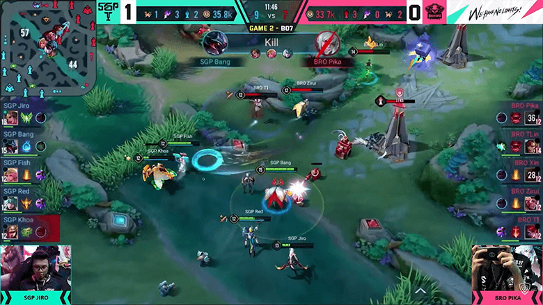 Lien Quan Mobile: SGP vs Vietnam Representative, straight to the final of the APL 2022 Branch - Photo 3