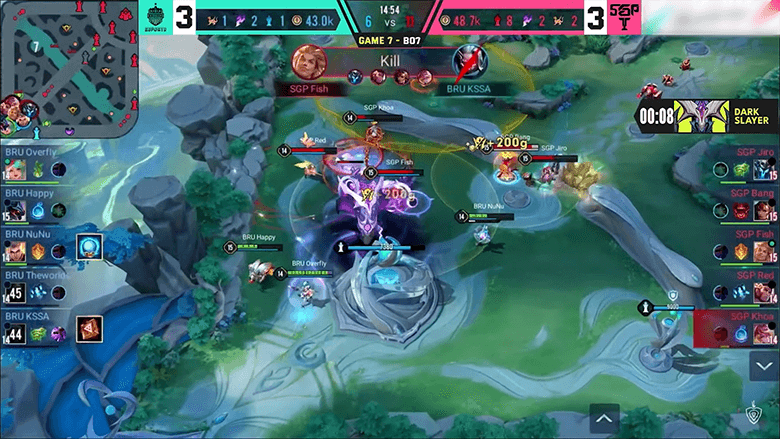 Lien Quan Mobile: SGP vs Bru Semifinals Semi -Finally Losing APL 2022 - Photo 7