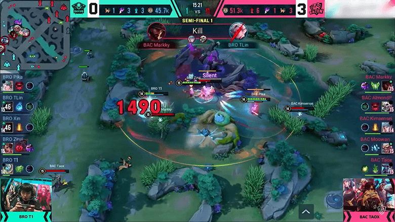 Lien Quan Mobile: Bac vs Branch Semi -finals overwhelming APL 2022 - Photo 4