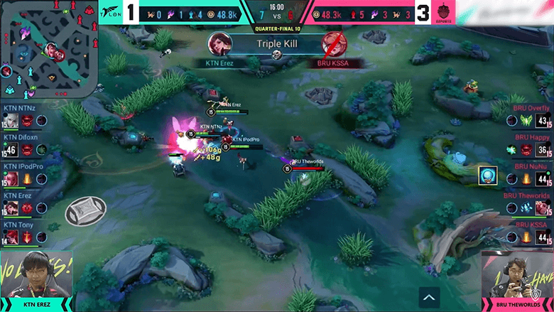 Lien Quan Mobile: Talon vs Bru Thai Civil War Quarterfinals APL 2022 - Photo 5