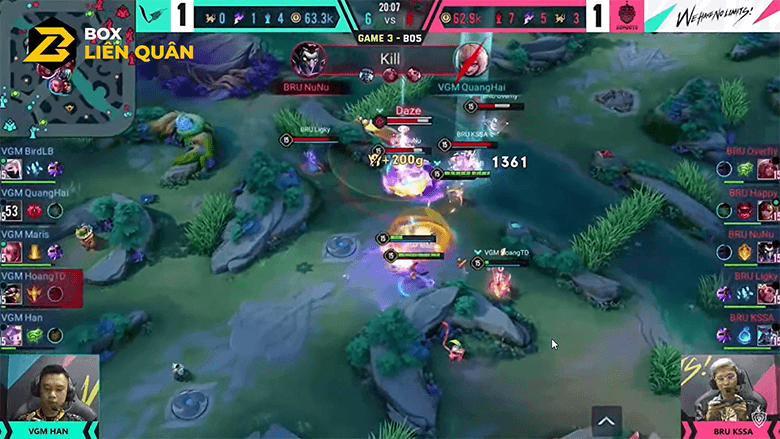 Lien Quan Mobile: VGM vs Bru The dramatic debt quarter -match match - Photo 3
