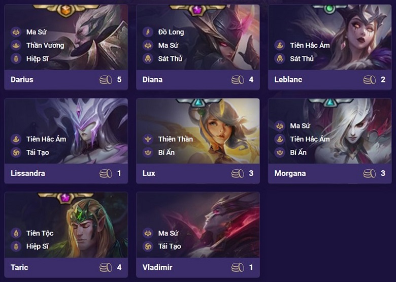 DTCL Season 5: Instructions for the Dark Dark Squad of version 11.9 - Photo 1