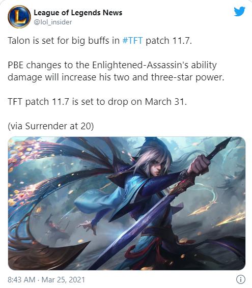 DTCL 11.7: Riot buff strong damage, effects for many champions at 3 -star level - Photo 1