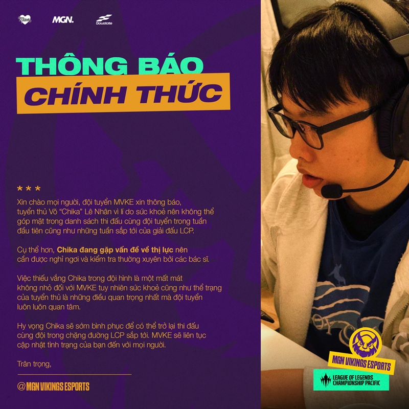 Former mid lane DRX temporarily took a break for MGN Vikings Esports - Photo 1