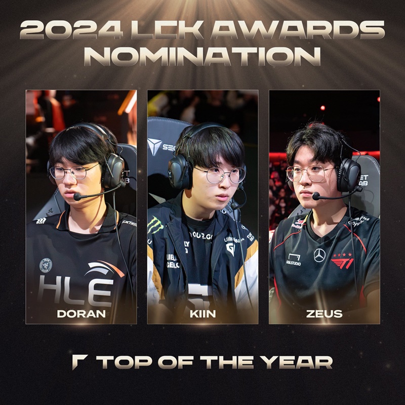 T1, Geng, Hanwha Life Esports dominated the LCK Awards 2024 - Photo 6