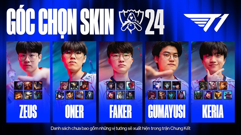 What clothes will T1 choose if the world champion? - Photo 2