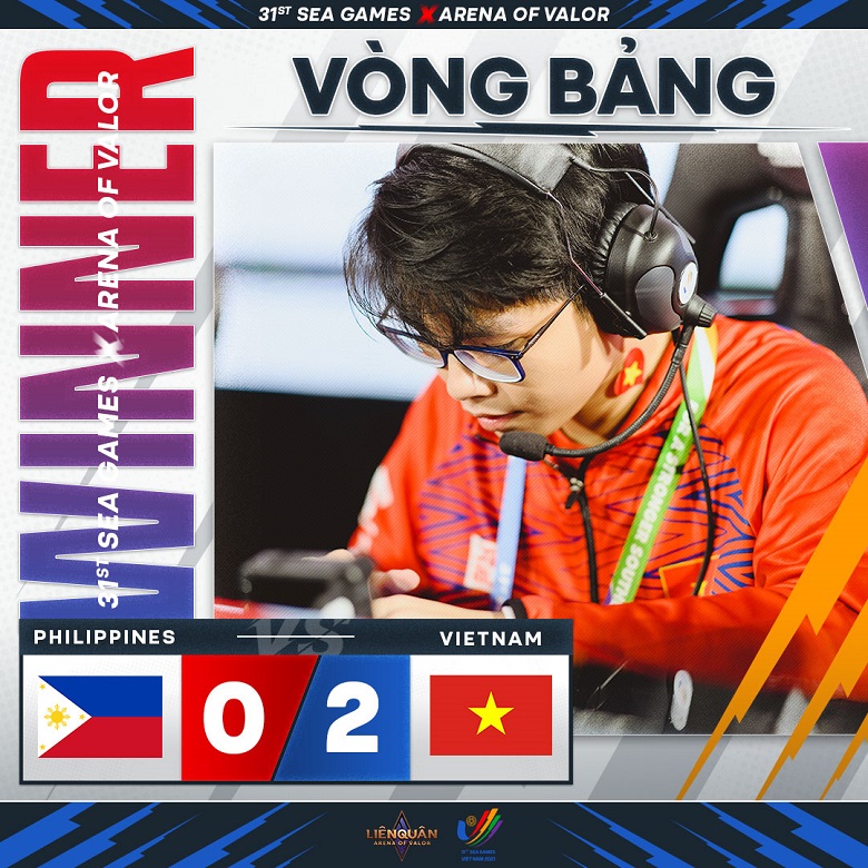 Lien Quan Mobile SEA Games 31: Vietnam destroyed the Philippines in the opening match - Photo 1