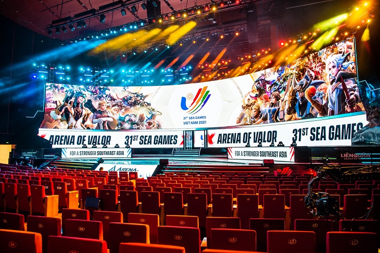 Stage with the stage with the Mobile Sea Games 31 stage on the day of the rehearsal - Photo 2