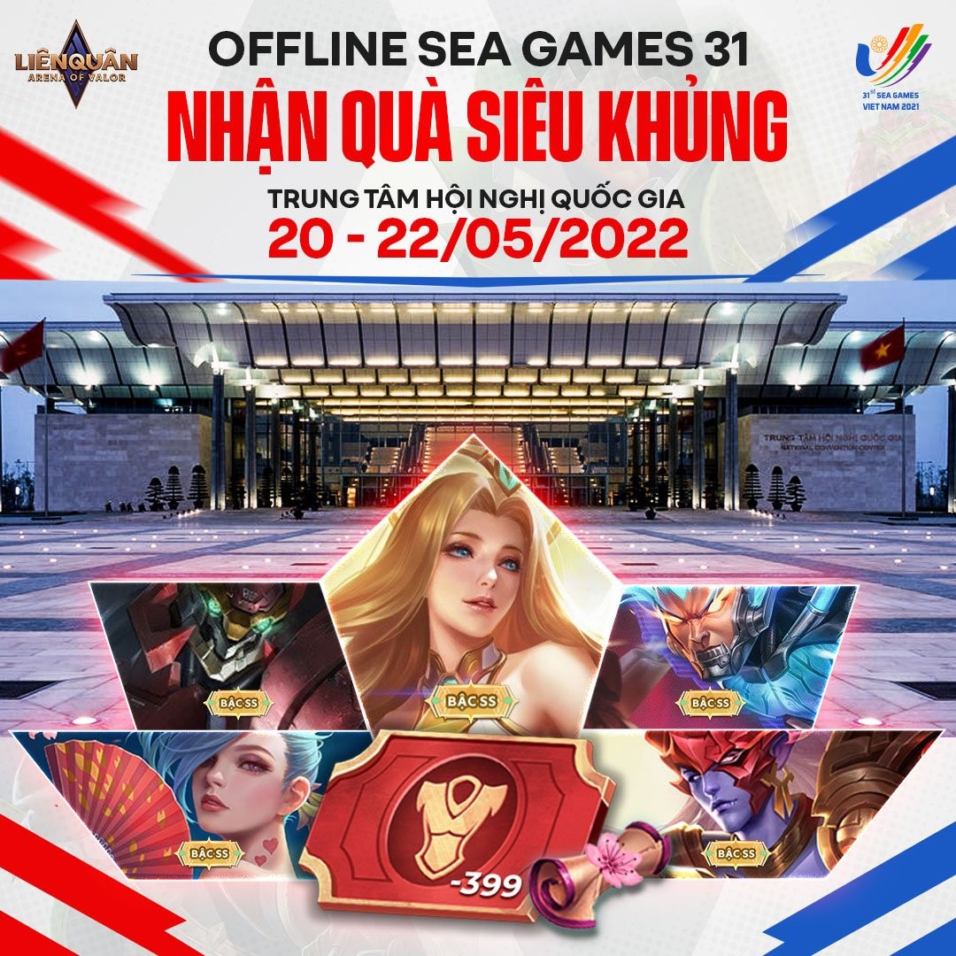 Lien Quan Mobile Vietnam broadcast tickets to see SEA Games 31 for free - Photo 2