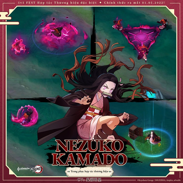Lien Quan Mobile: Kimetsu no Yaiba - Keza Nezuko Tamado's outfit - Photo 1