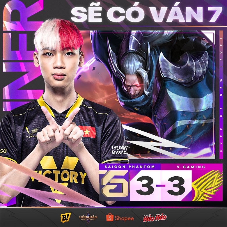 Spring DV 2022: Lower V Gaming after 7 games, Saigon Phantom proceeds to the final - Photo 1