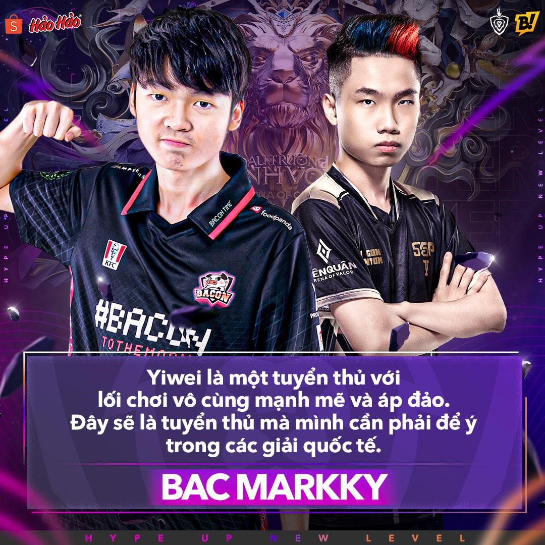 Bac.Markky: 'Yiwei's play is extremely overwhelming, need to pay attention in international tournaments' - Photo 4