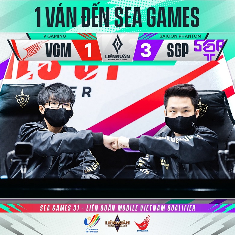 SEA Games Selection round 31 Lien Quan Mobile: Saigon Phantom destroys V Gaming in the final - Photo 1