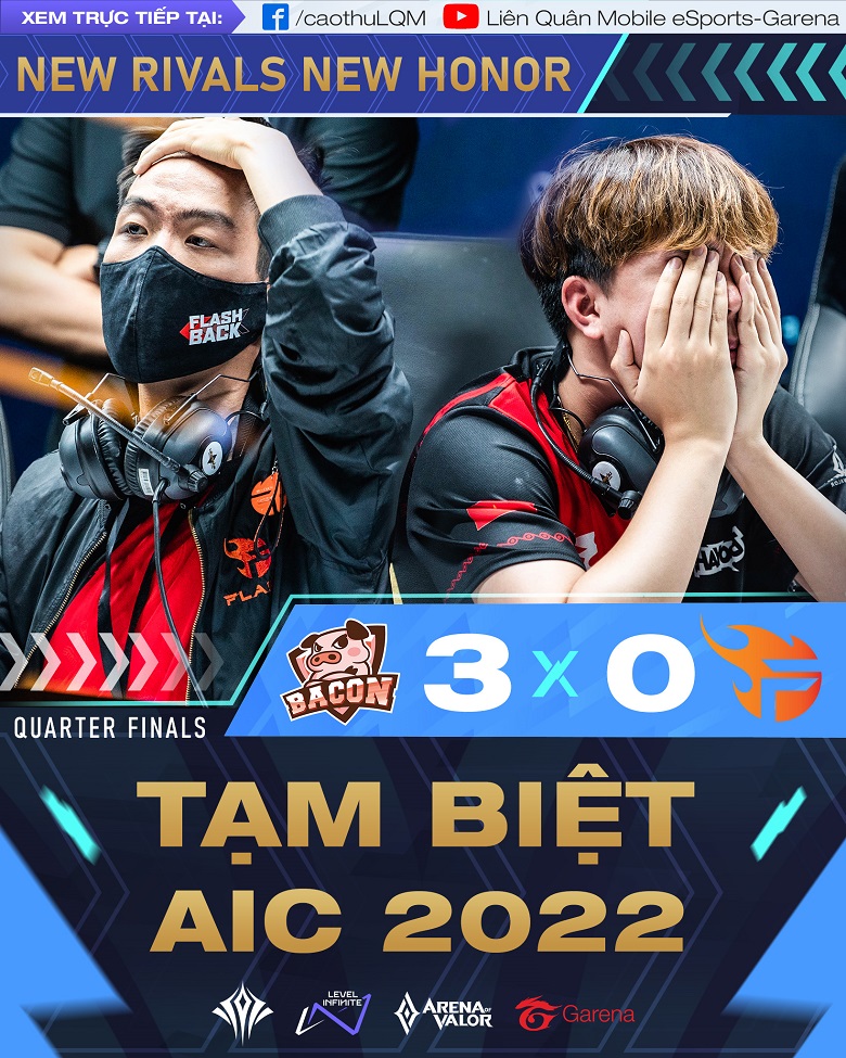 AIC 2022: Destroyed by Bacon Time, Team Flash officially stopped - Photo 1