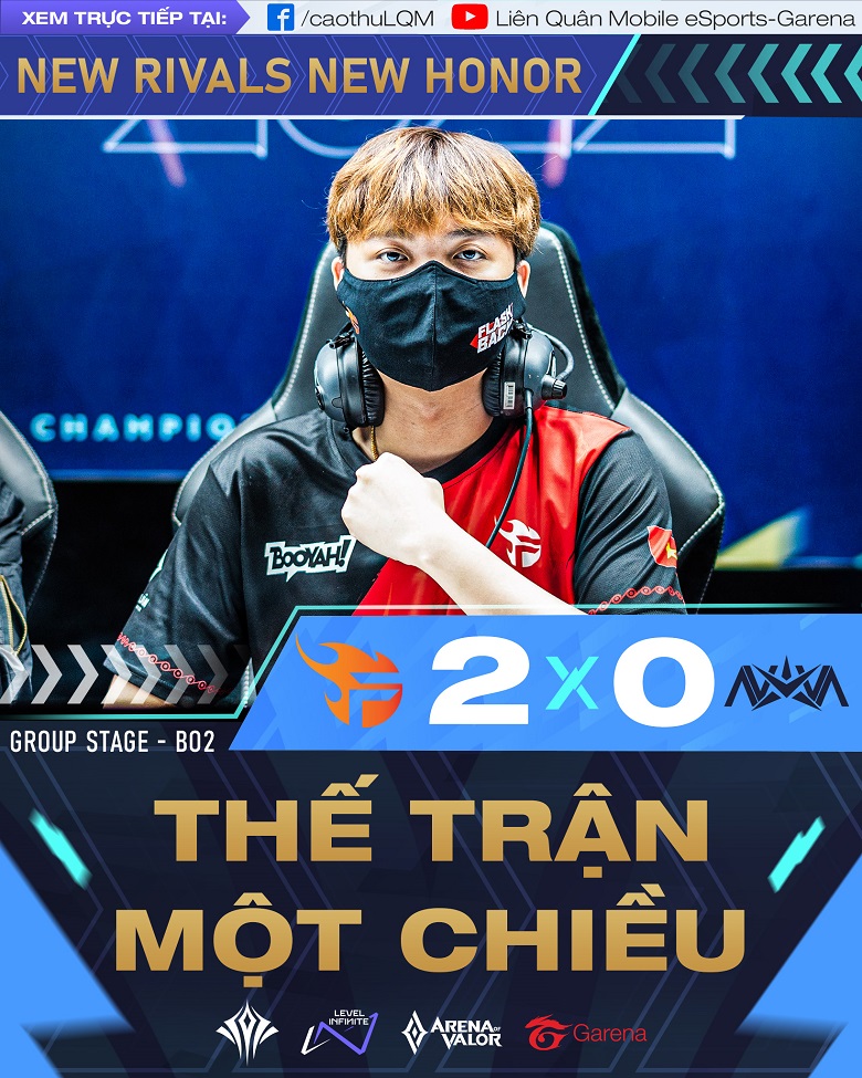 Lien Quan Mobile: Team Flash destroyed Nova Esports quickly - Photo 1
