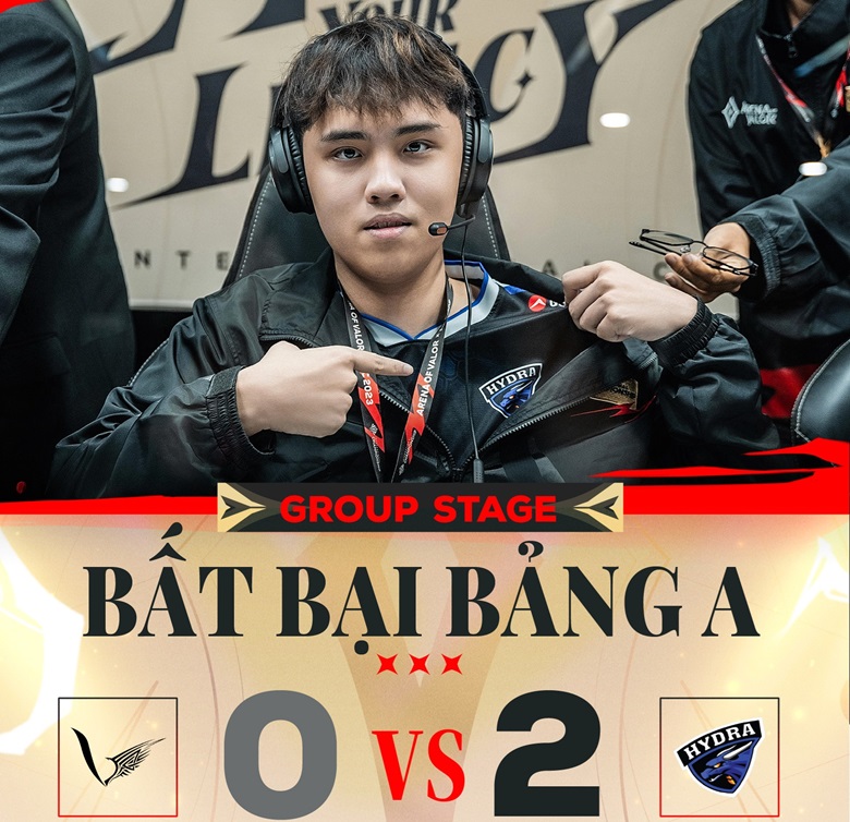 AIC 2023: V Gaming loses white B Esports x Hydra, falling into the foot of the wall - Photo 1
