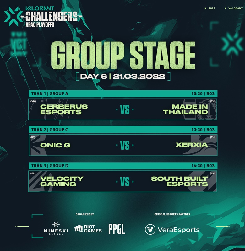 Directly the group stage VCT 2022 APAC STAGE 1 Challengers on 21/3: CES vs Mith, Xia vs Onic - Photo 1