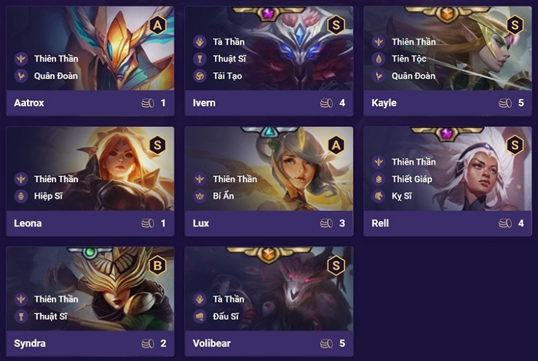 Instructions on how to play the Ta Than Angel squad of DTCL season 5 - Photo 1