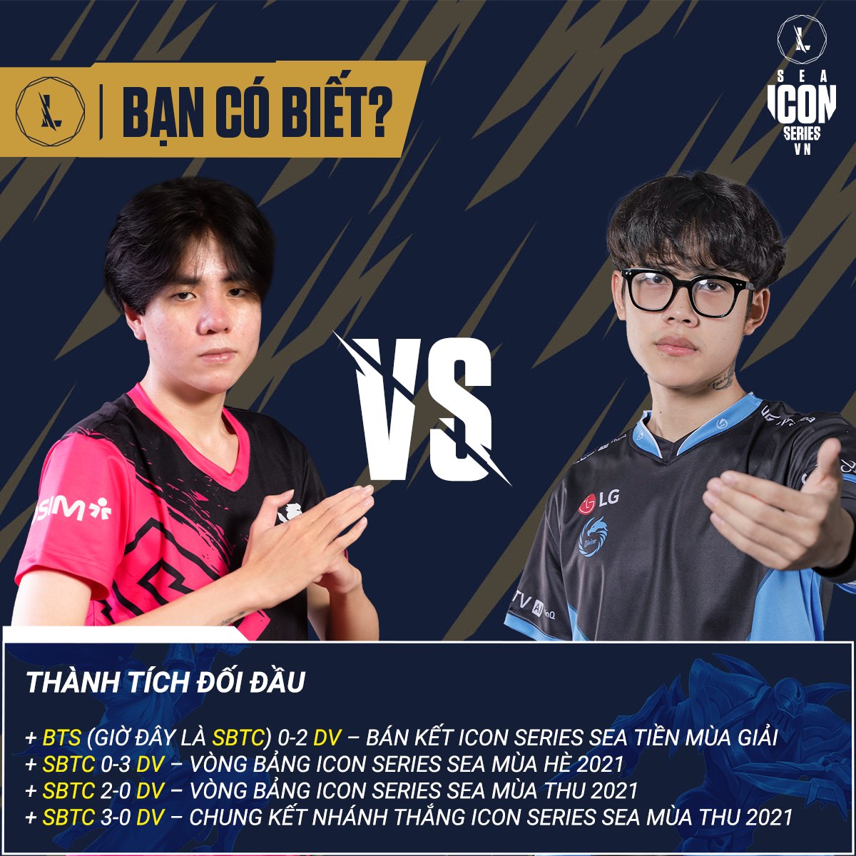 LIVE Final Icon Series SEA Fall 2021: SBTC Esports vs Divine - Photo 1