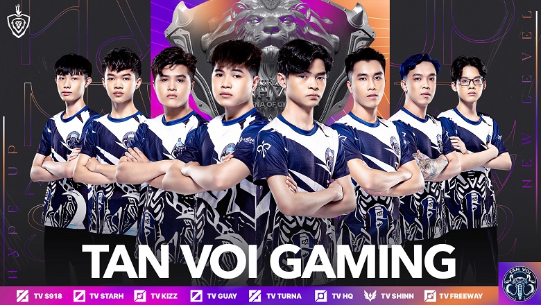 Lien Quan Mobile: Tan Voi Gaming announced the squad to attend Spring 2022 - Photo 1