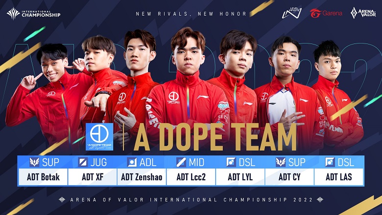 Lien Quan Mobile: The squad A Dope Team attends AIC 2022 - Photo 1