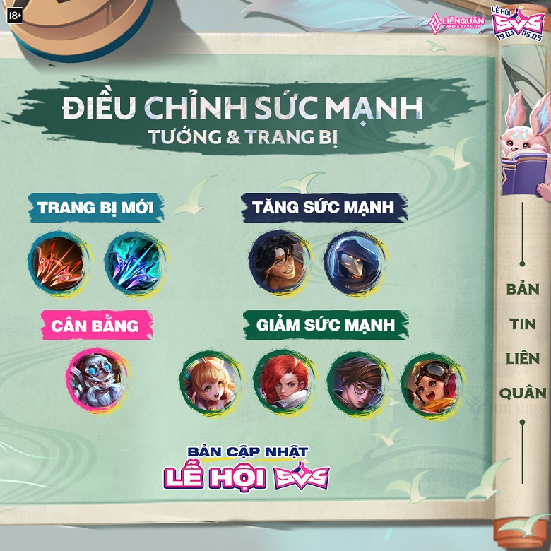 Lien Quan Mobile: Adjusting the strength of the general and equipped with the 5V5 festival version - Photo 2