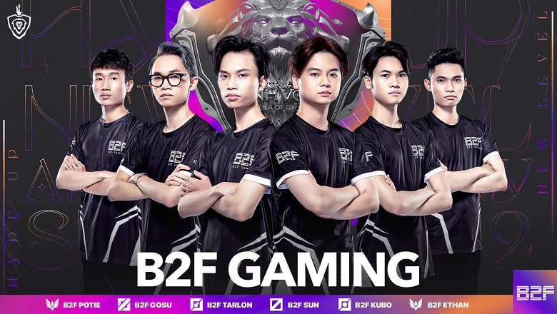 Lien Quan Mobile: B2F Gaming closed the squad to attend Spring 2022 - Photo 1