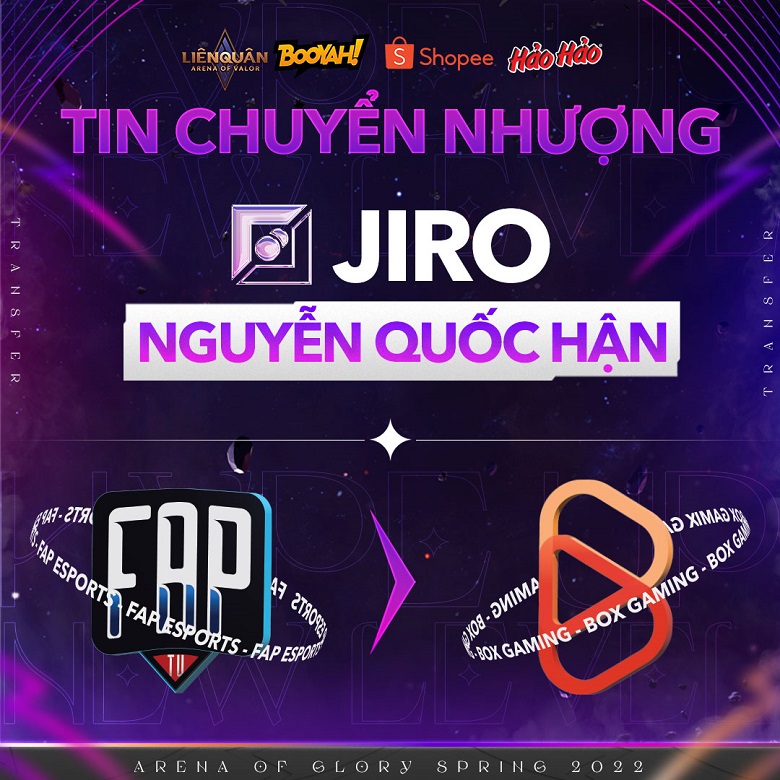 Lien Quan Mobile: Box Gaming officially recruits Jiro - Photo 2
