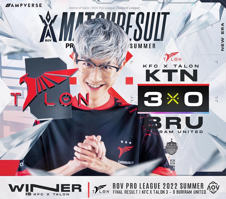 Lien Quan Mobile: Difoxn launched, KFC x Talon destroyed Buriram with a score of 3-0 - Photo 1