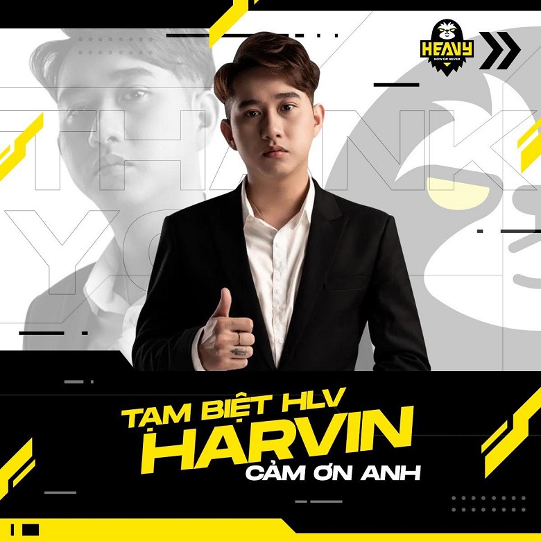 Lien Quan Mobile: Heavy officially broke up with Harvin coach - Photo 1