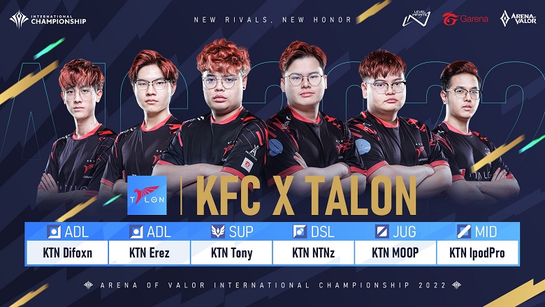 Lien Quan Mobile: KFC X Talon squad to attend AIC 2022 - Photo 1