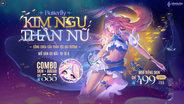 Lien Quan Mobile: Launching BuTterfly Kim Ngu Female - Photo 1