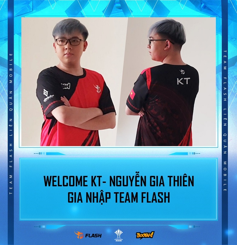 Lien Quan Mobile: Team Flash officially recruited KT - Photo 1