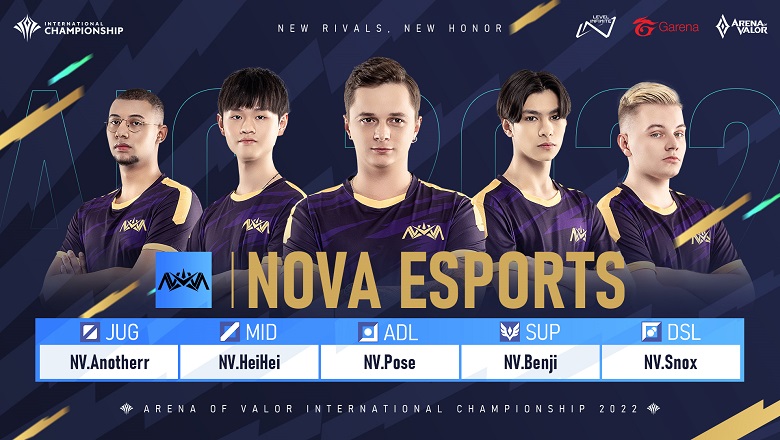 Lien Lien Mobile: Nova Esports squad to attend AIC 2022 - Photo 1