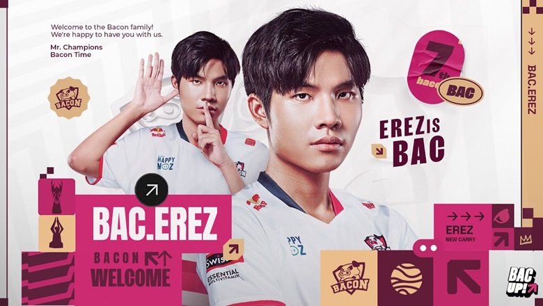 Lien Quan Mobile: The world's No. 1 gunner Erez joined Bacon Time 'Dream Team' - Photo 1