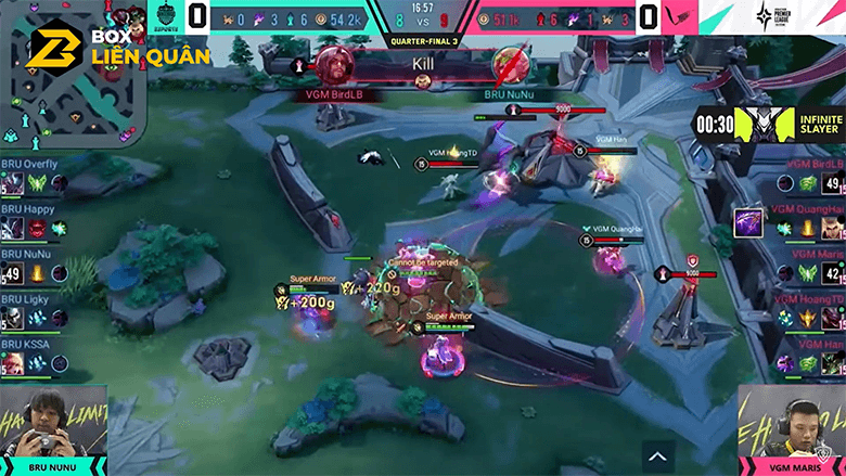Lien Quan Mobile: VGM vs Bru The dramatic debt quarter -match match - Photo 1