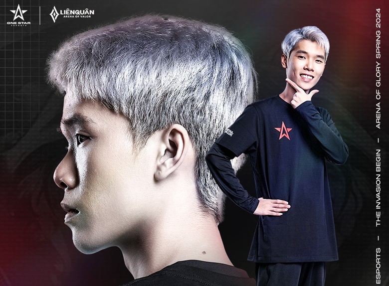 One Star Esports Lien Quan Mobile announced the first rookie after renaming - Photo 1