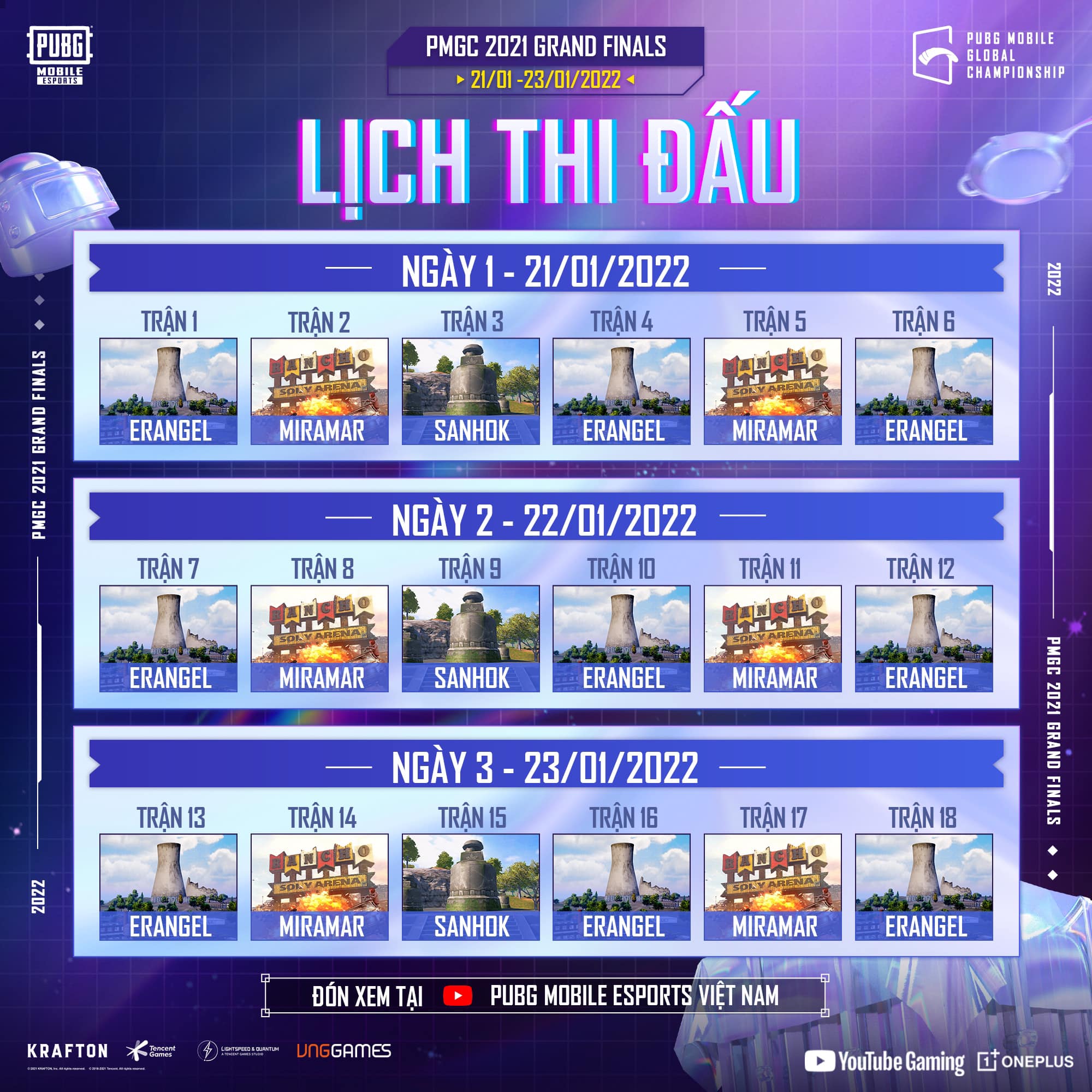 PMGC 2021: PUBG Mobile World Final Schedule 2021 - Photo 1
