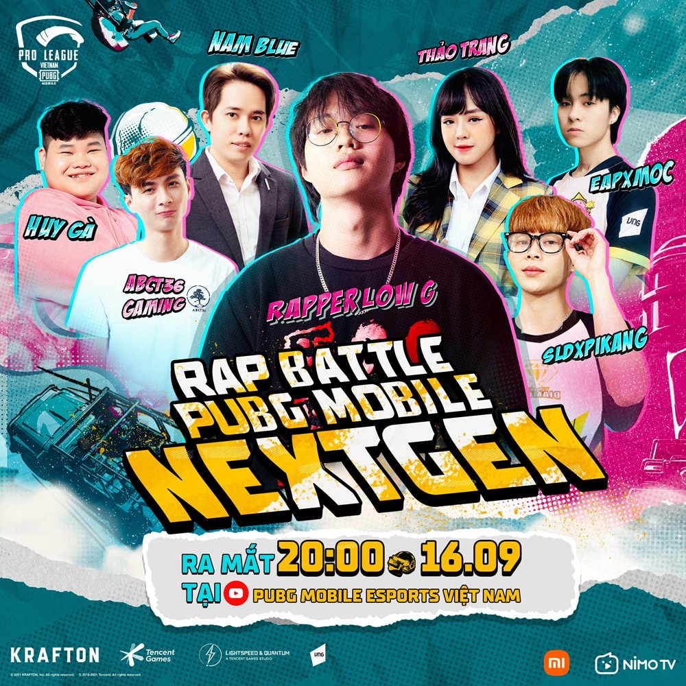PMPL VN S4: Rapper Lowg and MC Thao Trang launched MV Next Gen extremely quality for the Finals round - Photo 1