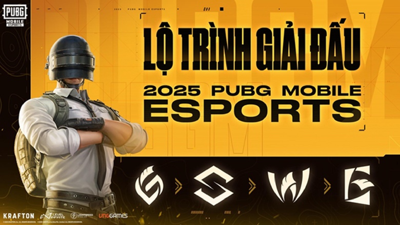 PUBG Mobile announced the Esports 2025 competition route - Photo 1