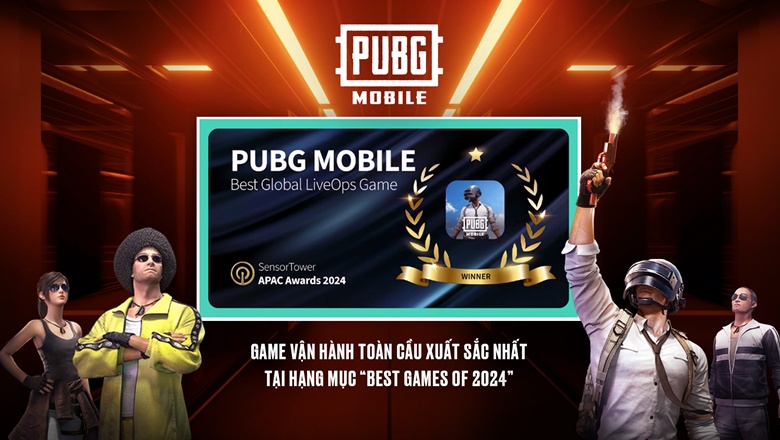 PUBG Mobile won the International Award Sensor Tower APAC Awards - Photo 1