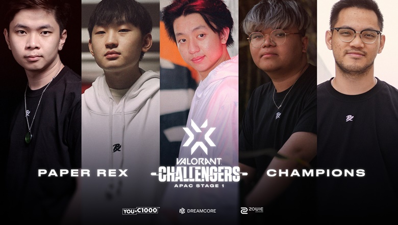 Paper Rex champion VCT 2022 APAC STAGE 1 Challengers - Photo 1